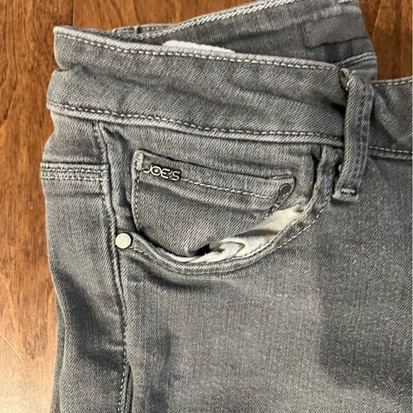 Joe's Jeans Gray The Cigarette Jeans Size 26 - Picture 2 of 8